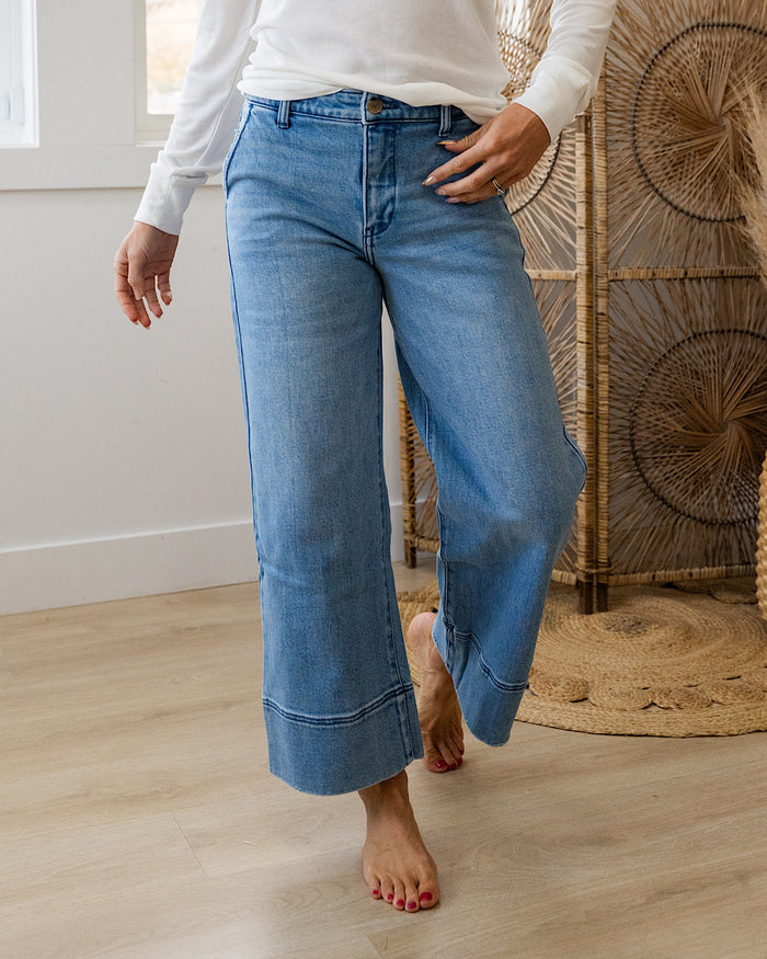 KanCan Charity Wide Leg Jeans KanCan