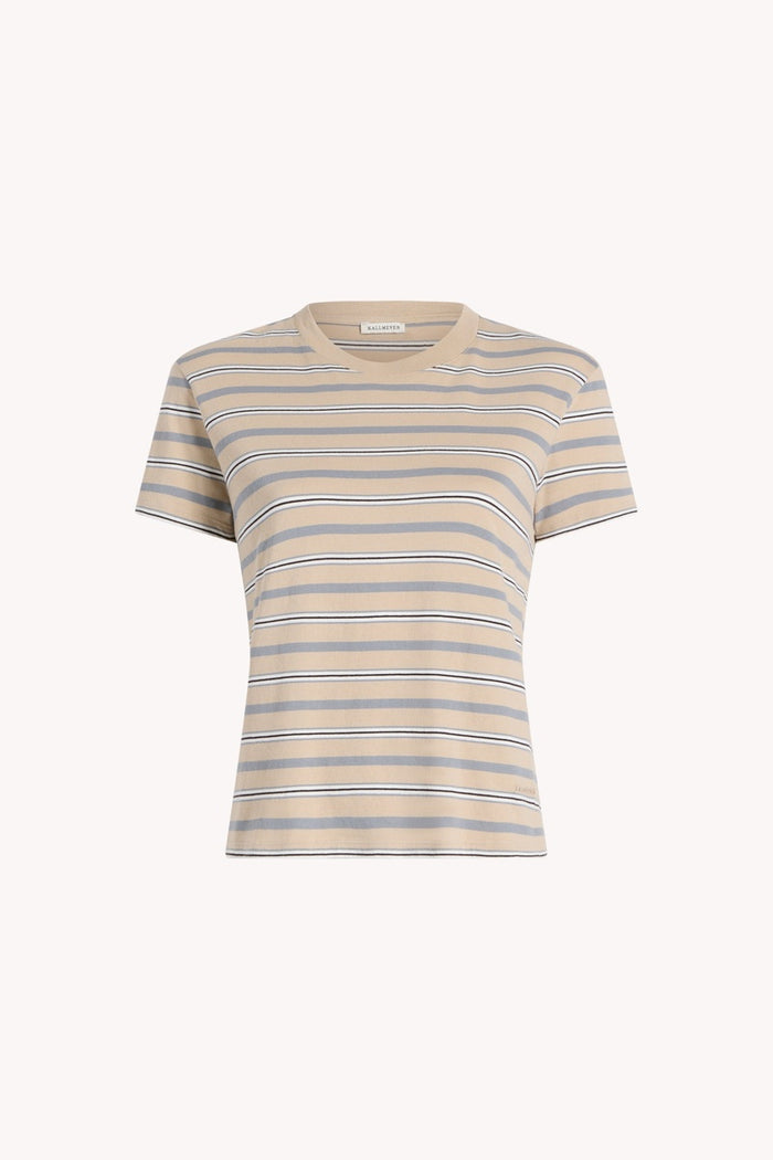Kenzie Tshirt - Almond Stripe