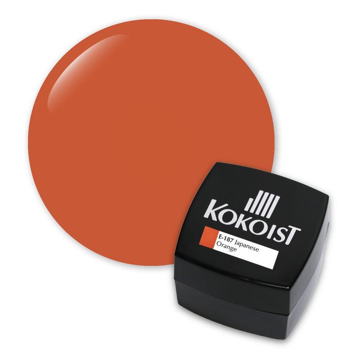Kokoist E-187 Japanese Orange Color Gel KOKOIST