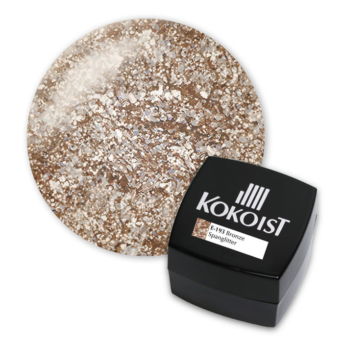 Kokoist E-193 Bronze Spanglitter Color Gel KOKOIST