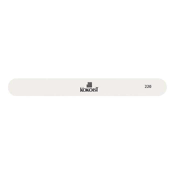 Kokoist Pack of 20 Replaceable Straight Emery Board, 220 grit Files KOKOIST