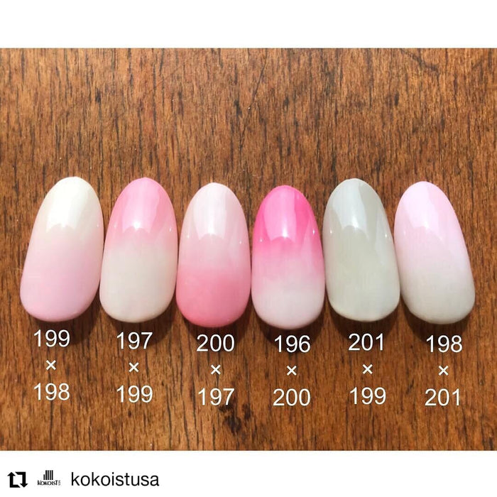 Kokoist Spring Collection E196-E201, set of 6 Color Gel Collection KOKOIST
