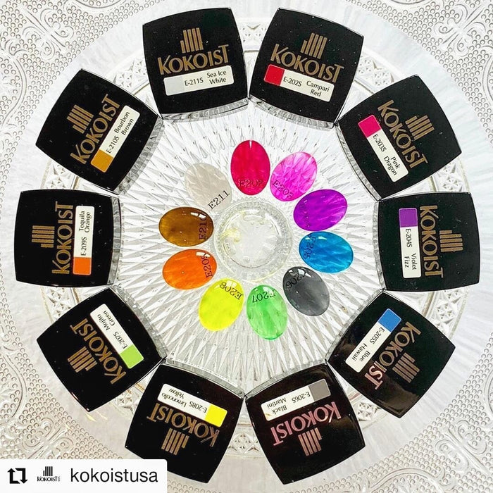 Kokoist Summer Collection E202S-E211S, set of 10 Color Gel Collection KOKOIST