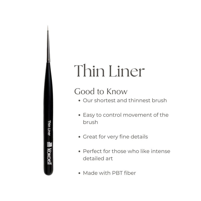Kokoist Thin Liner Brush Brushes KOKOIST