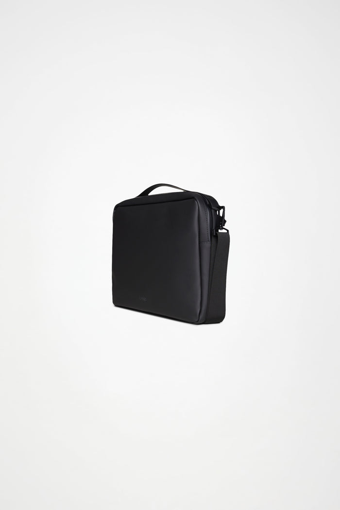 RAINS Laptop Bag 13″/14″ Black 4.80L H25 x D5.50 x W35 cm Laptop bag