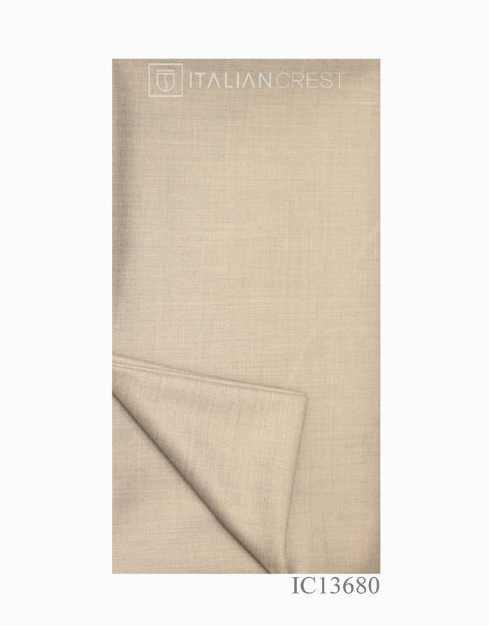 Light Blue Wool Feel Peak Lapel Suit