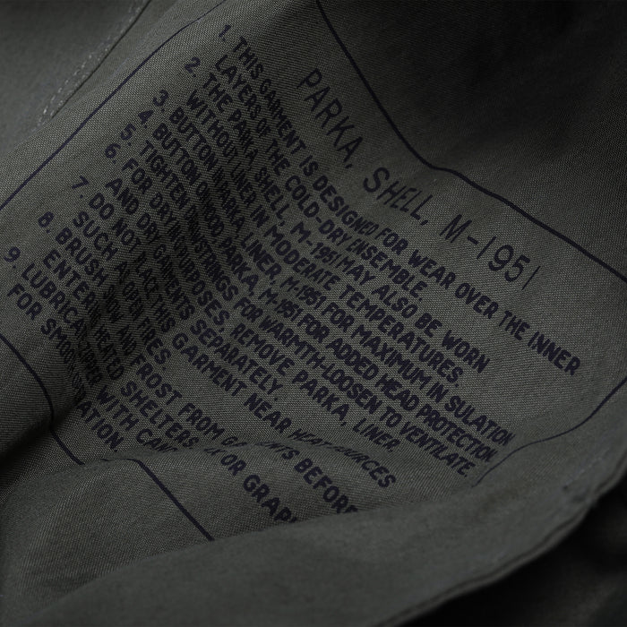 M-51 PARKA MIL-P-11013A