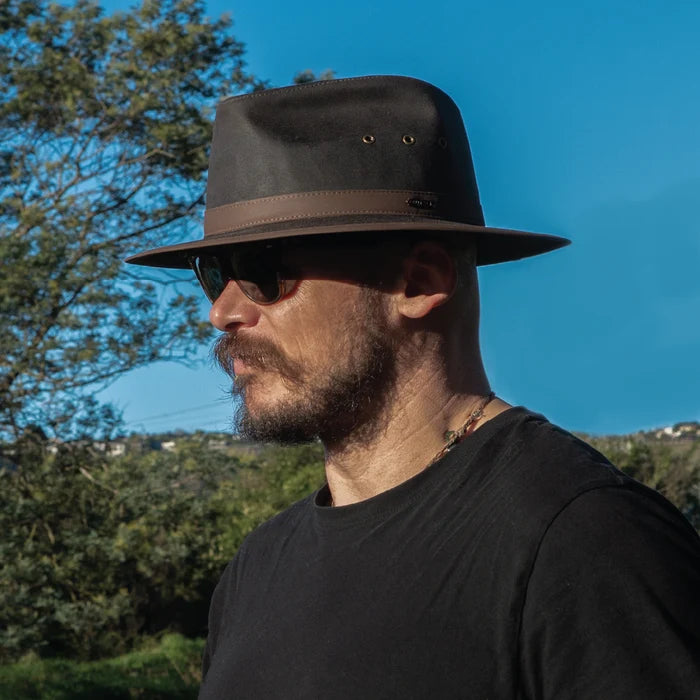 Madison Oilskin Hat - Outback Trading - Hats