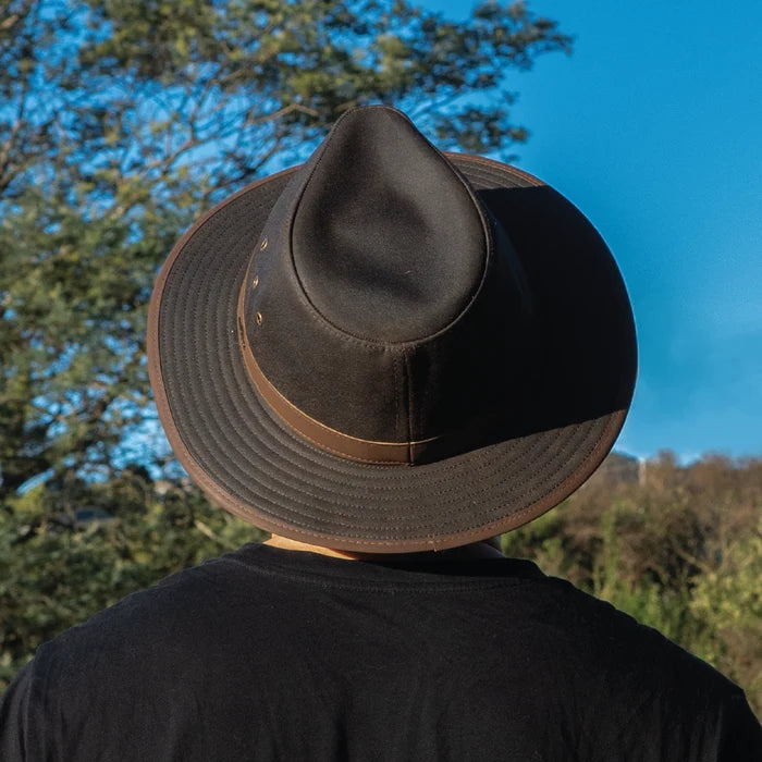 Madison Oilskin Hat - Outback Trading - Hats