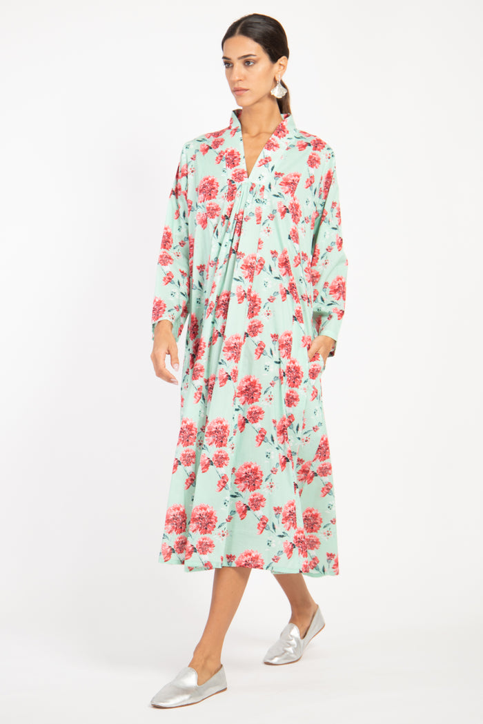 Marcia Cotton Light Blue Dress