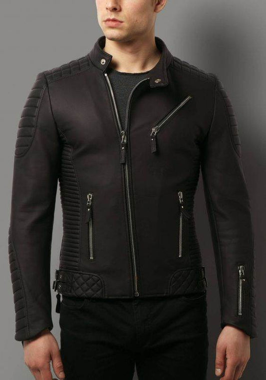 Men Leather Jacket - Dubai Offers Today