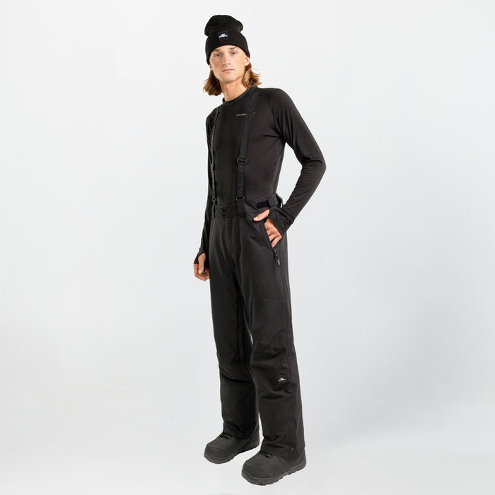 Men's Cruz Suspender Snow Pants - Black Out