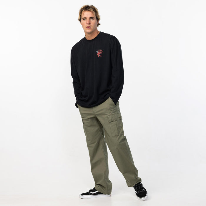 Men's Spike Reissue OS Long Sleeve - Black