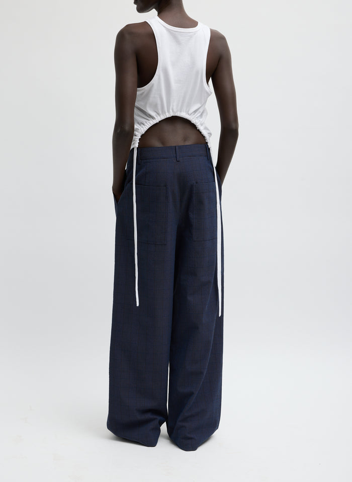 MENSWEAR CREPON STELLA FULL LENGTH PANT