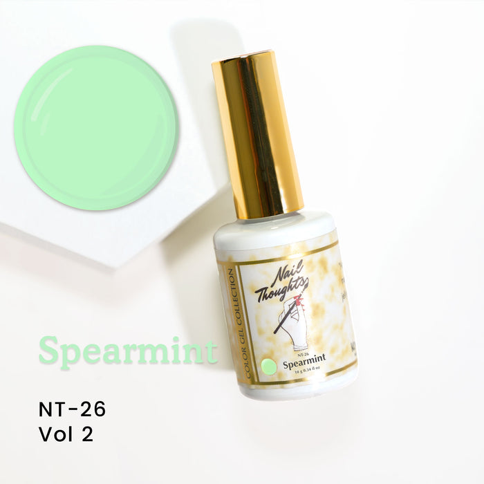 Nail thoughts NT-26 Spearmint NT Color Bottle Nail Thoughts