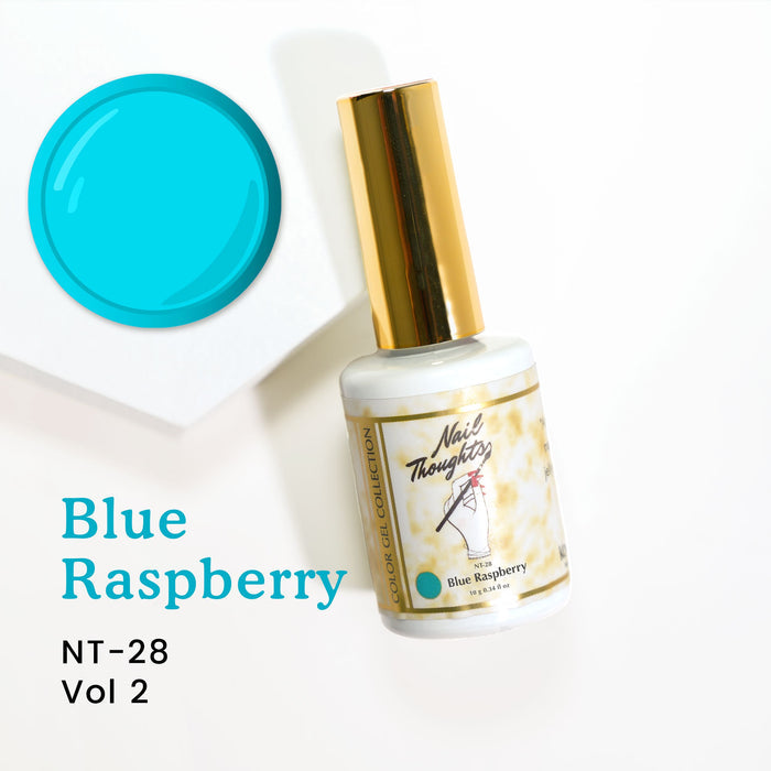 Nail thoughts NT-28 Blue Raspberry NT Color Bottle Nail Thoughts