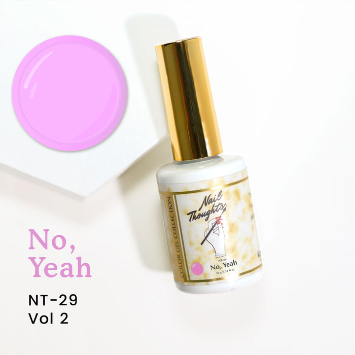 Nail thoughts NT-29 No, yeah NT Color Bottle Nail Thoughts