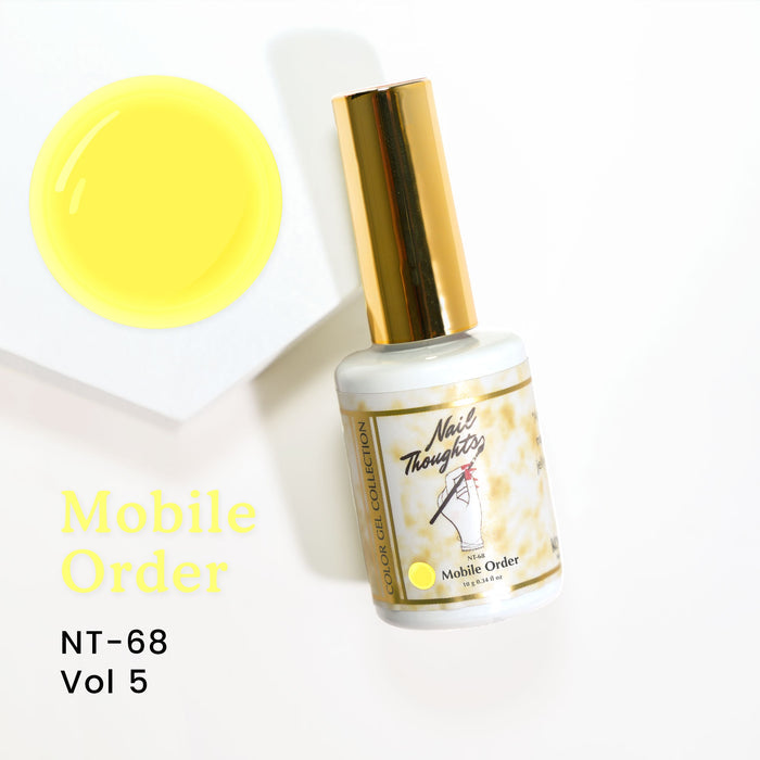 Nail thoughts NT-68 Mobile Order NT Color Bottle Nail Thoughts