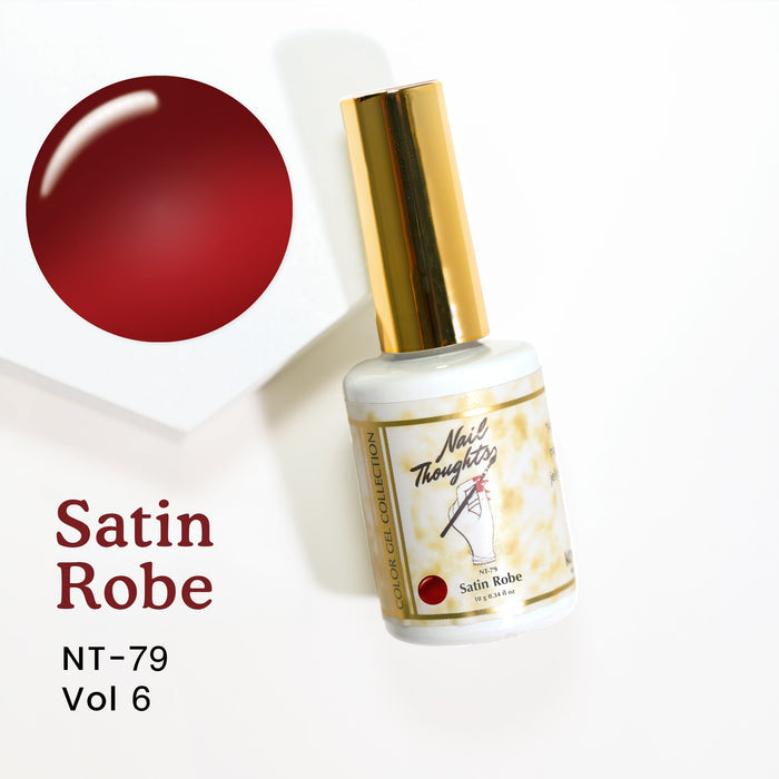 Nail thoughts NT-79 Satin Robe NT Color Bottle Nail Thoughts