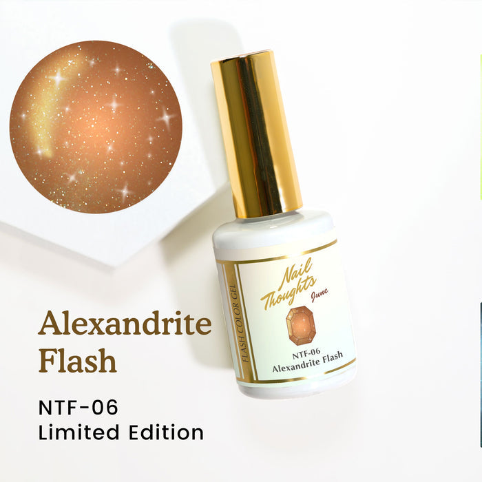 Nail thoughts NTF-06 Alexandrite Flash NT Color Bottle Nail Thoughts