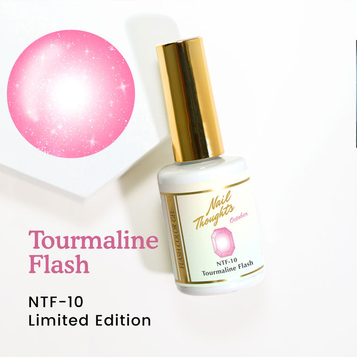 Nail thoughts NTF-10 Tourmaline Flash NT Color Bottle Nail Thoughts