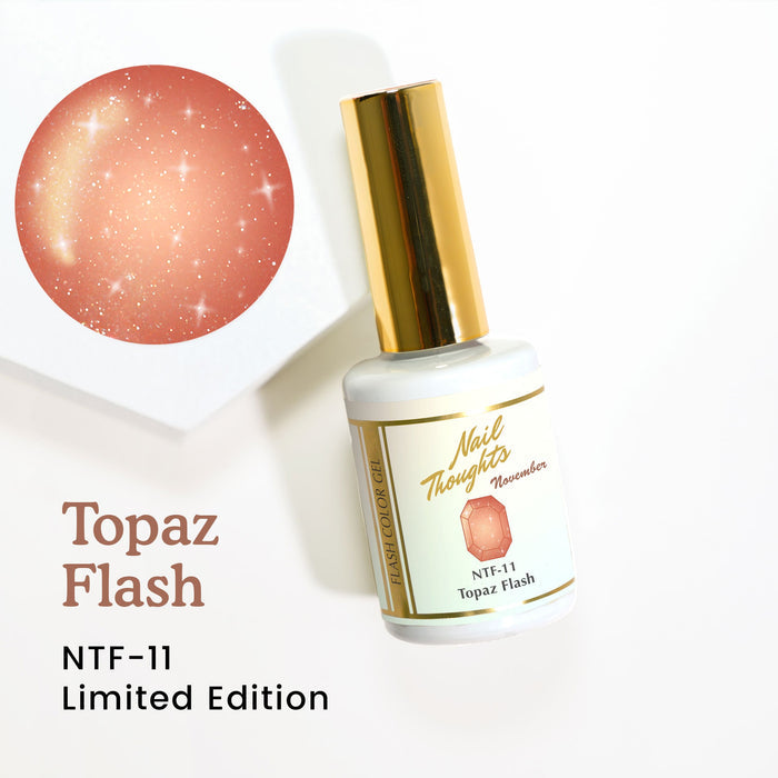 Nail thoughts NTF-11 Topaz Flash NT Color Bottle Nail Thoughts
