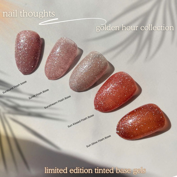 Nail thoughts NTFB-05 Sun Glow Flash Base NTB Base Nail Thoughts
