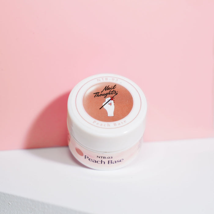 Nail thoughts POT NTB-03 Peach Base 8g NTB Base Nail Thoughts