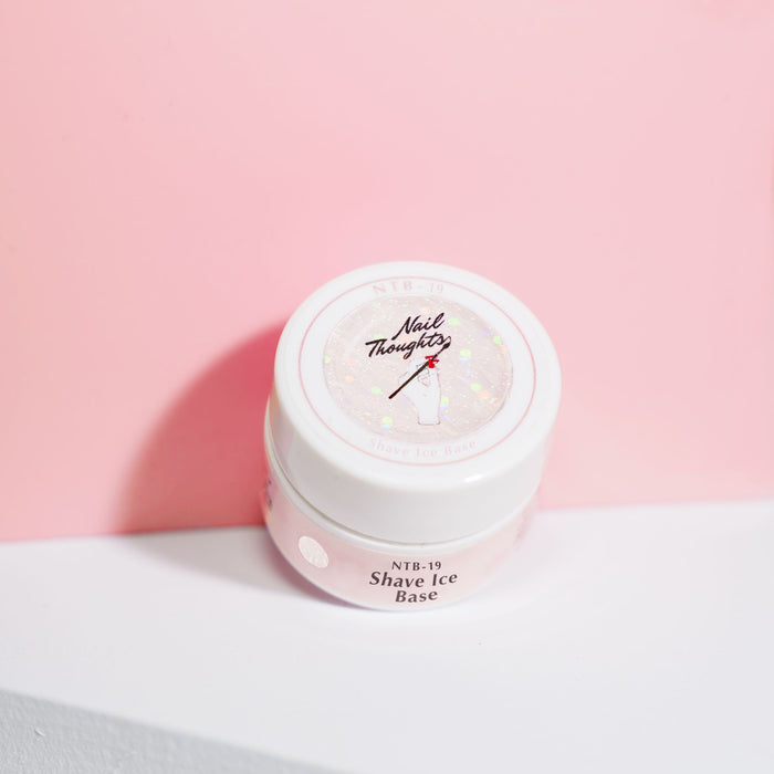 Nail thoughts POT NTB-19 Shave Ice Base 8g NTB Base Nail Thoughts