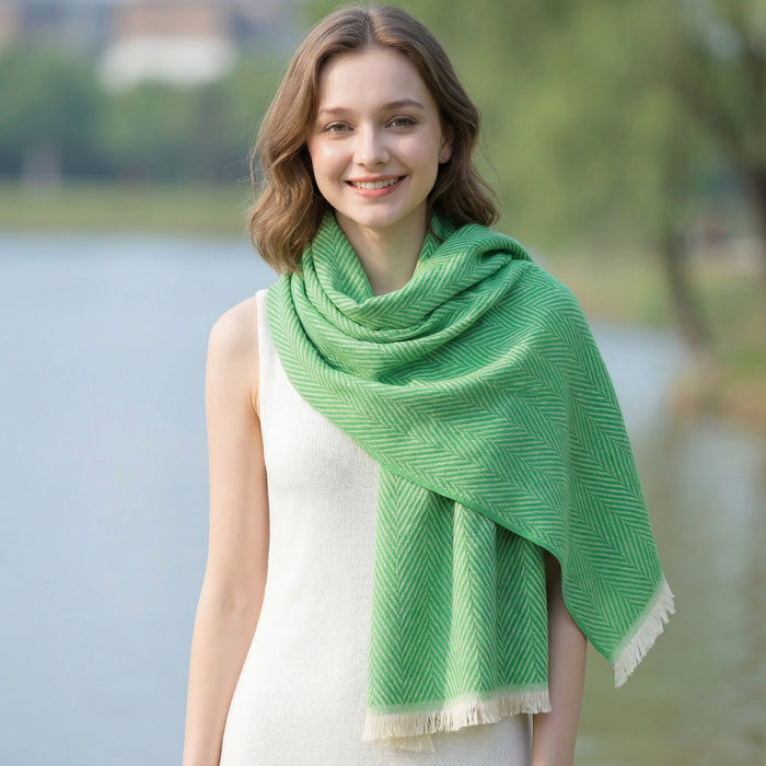 Neon Shawls (70x180cm) - Lime Green