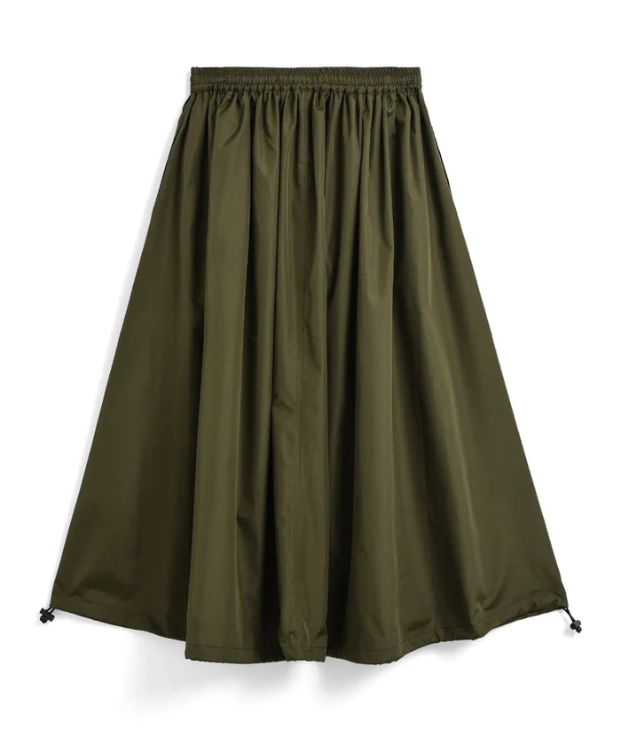 Non down Military Gather Skirt