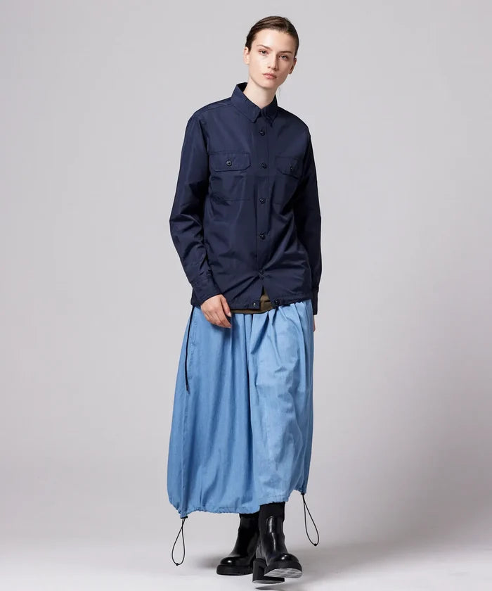 Non down Military Gather Skirt