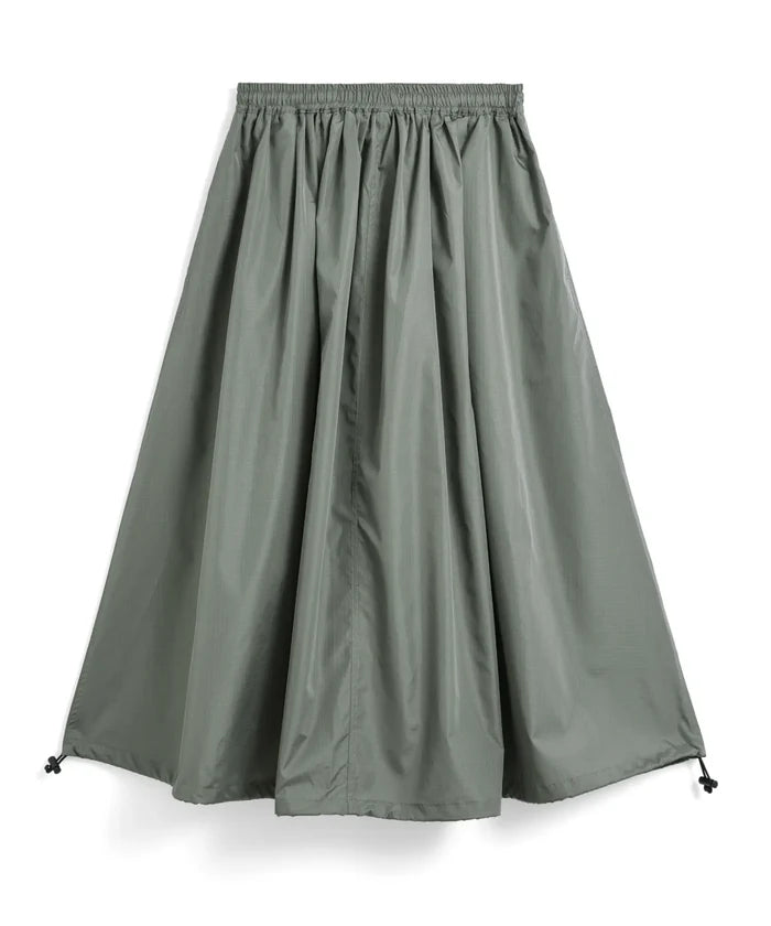 Non down Military Gather Skirt