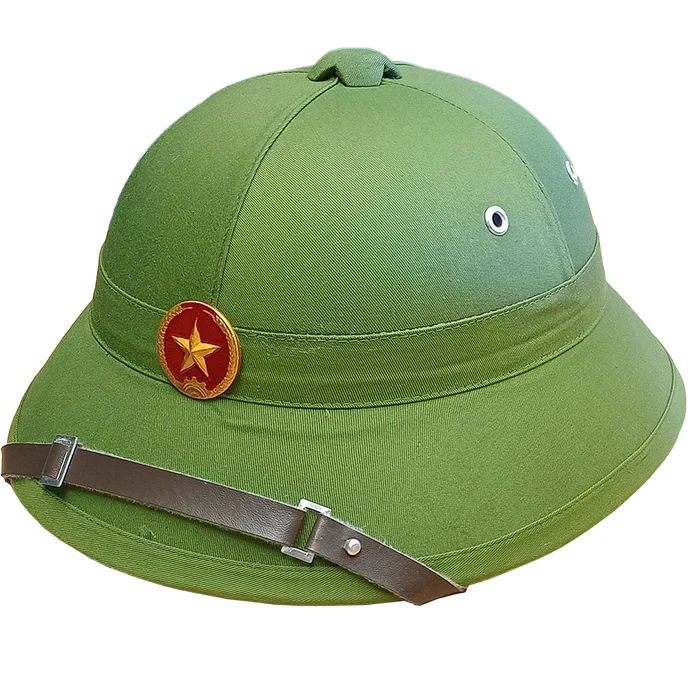 North Vietnamese Pith Helmet - Camo Systems - Pith Helmets