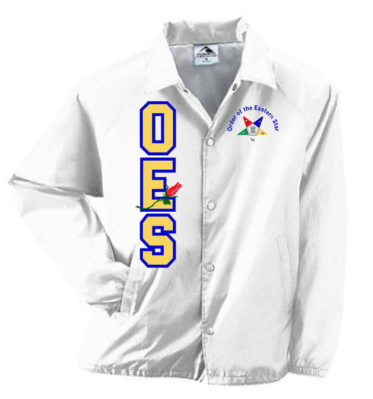 OES Crossing Line Jacket with Rose
