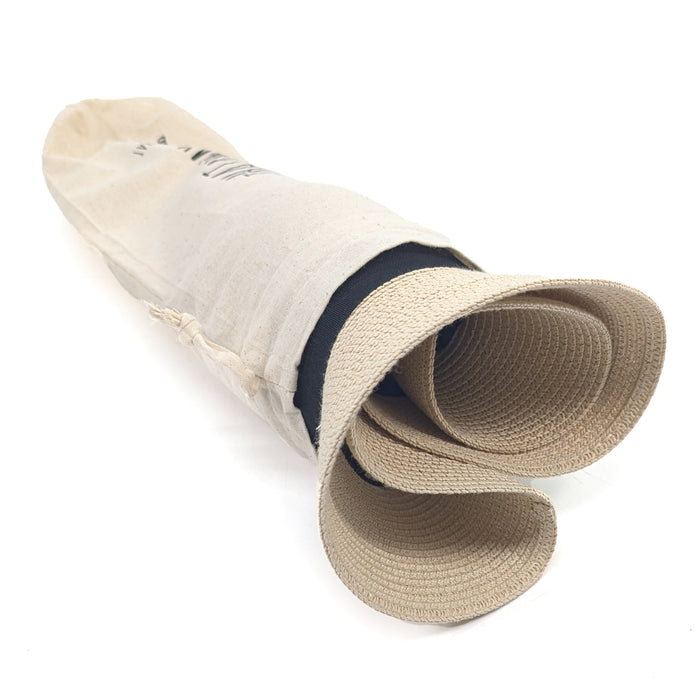Open Back Panama Foldable Hat (57cm) - Natural