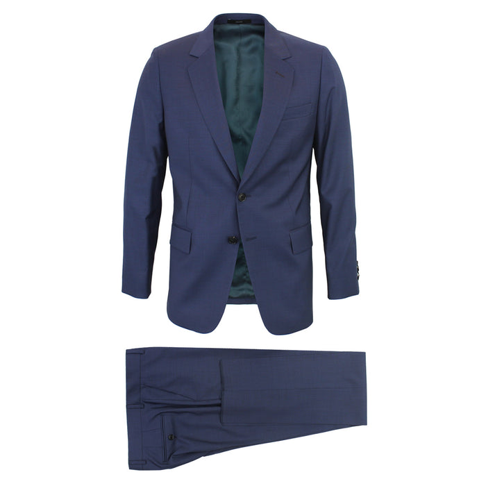 Paul Smith - Piccadilly Fit Dark Blue Fine Check Suit - Nigel Clare