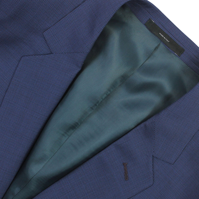 Paul Smith - Piccadilly Fit Dark Blue Fine Check Suit - Nigel Clare