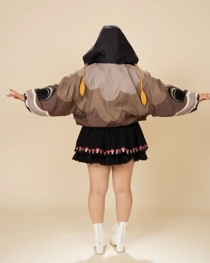 Peacock Moth Cropped Jacket (Pre-Order CLOSED) (ESD September 30th - October 30th, 2026)