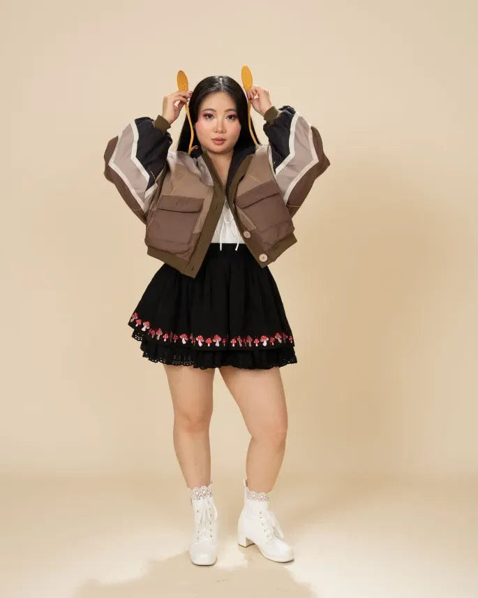 Peacock Moth Cropped Jacket (Pre-Order CLOSED) (ESD September 30th - October 30th, 2026)