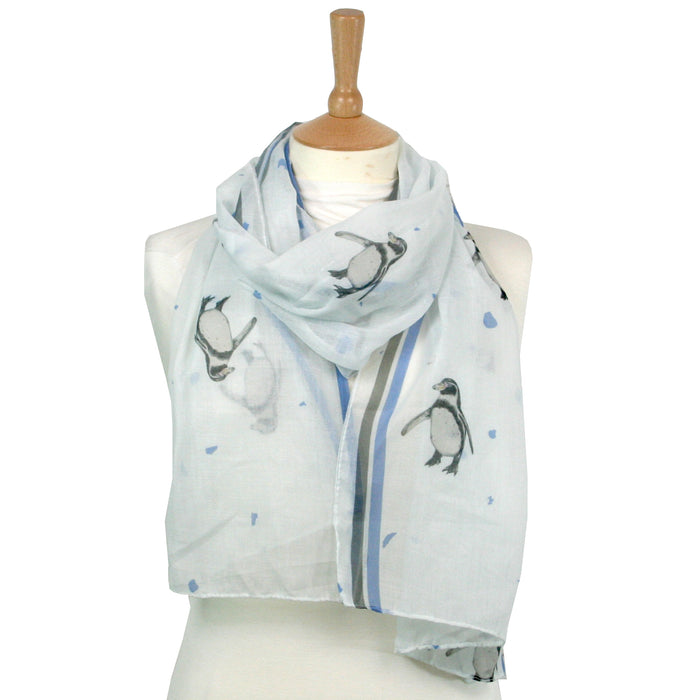Penguin Scarf - British Artist's Design