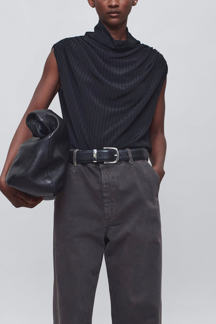 Penny Draped Top - Shadow