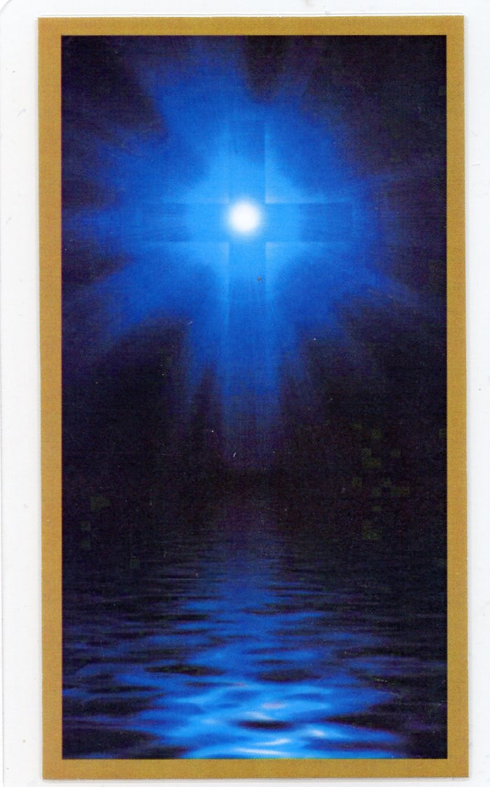 Prayer for Pneumonia U - LAMINATED HOLY CARDS- QUANTITY 25 PRAYER CARDS
