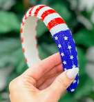 Prep Obsessed Seed Beaded Headband