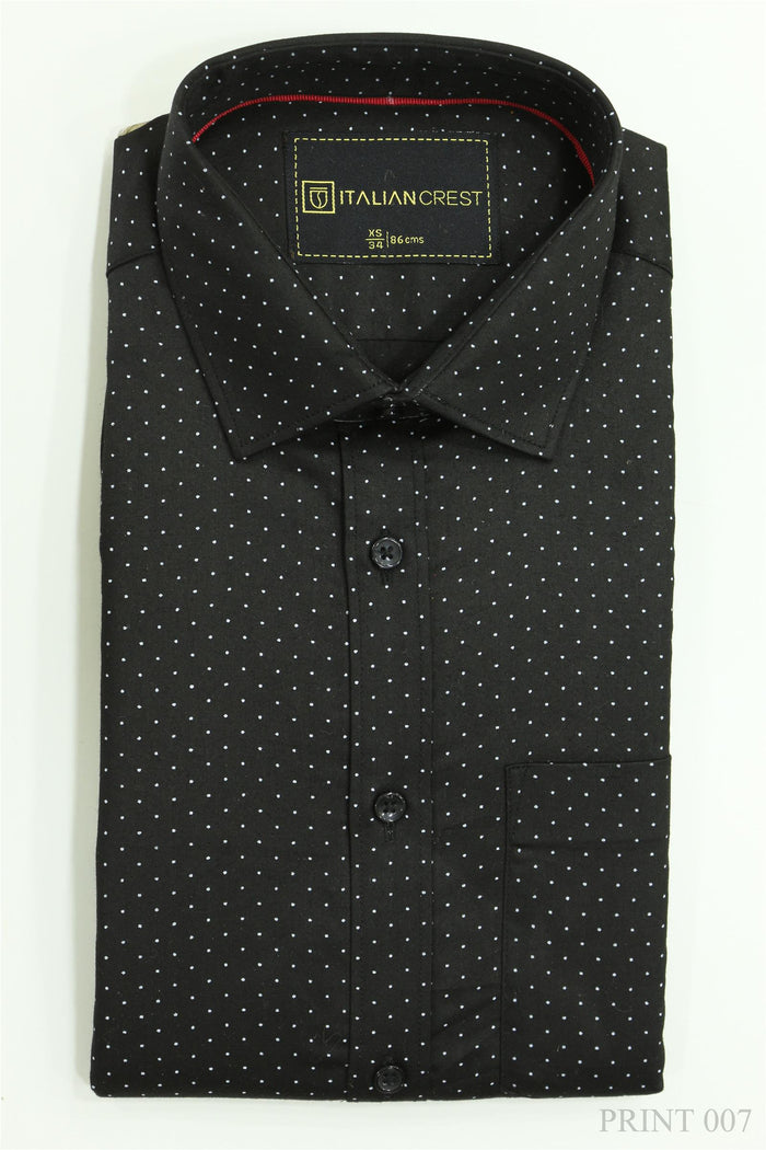 PRINT 007-Suit Shirt