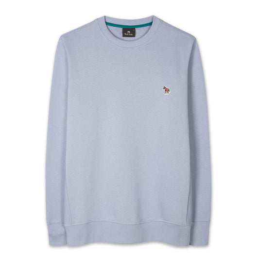 PS Paul Smith - Zebra Logo Sweatshirt in Pale Blue - Nigel Clare