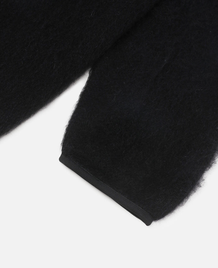 Pullover Mohair Sweater (Black)