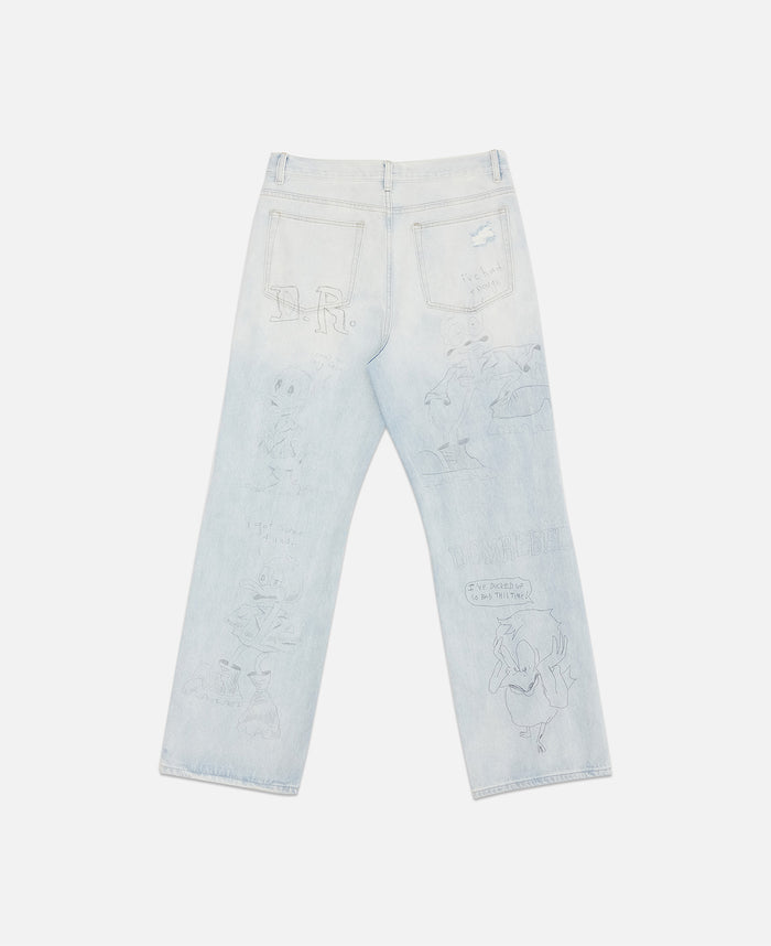 Quack Bootcut Jeans (Blue)