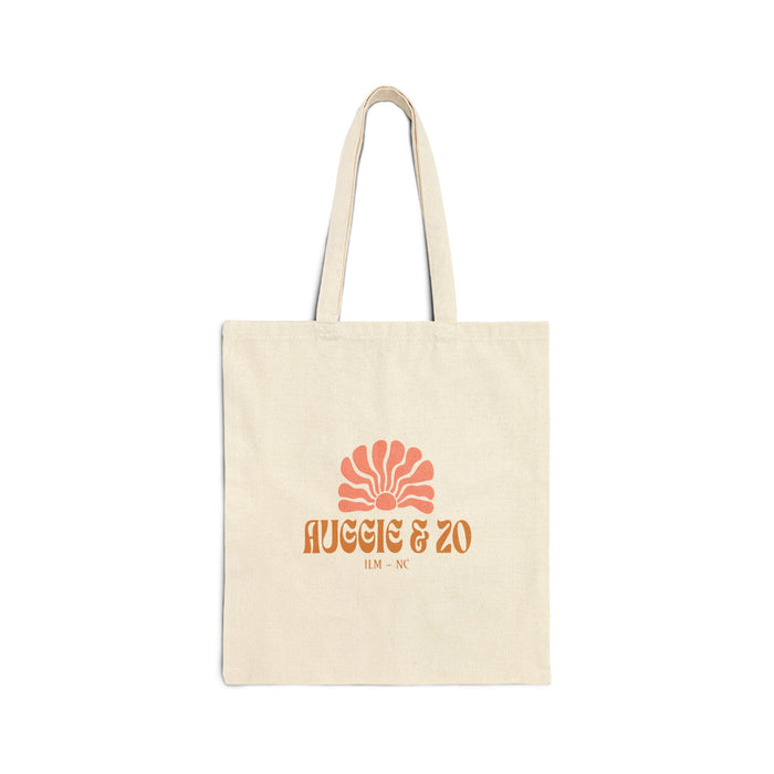 Retro Sun Canvas Tote