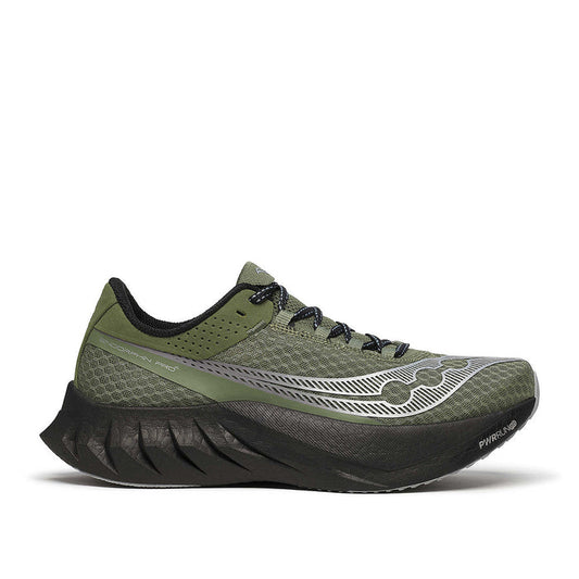 Saucony - Endorphin Pro 4 Trainers in Olivine/Black - Nigel Clare
